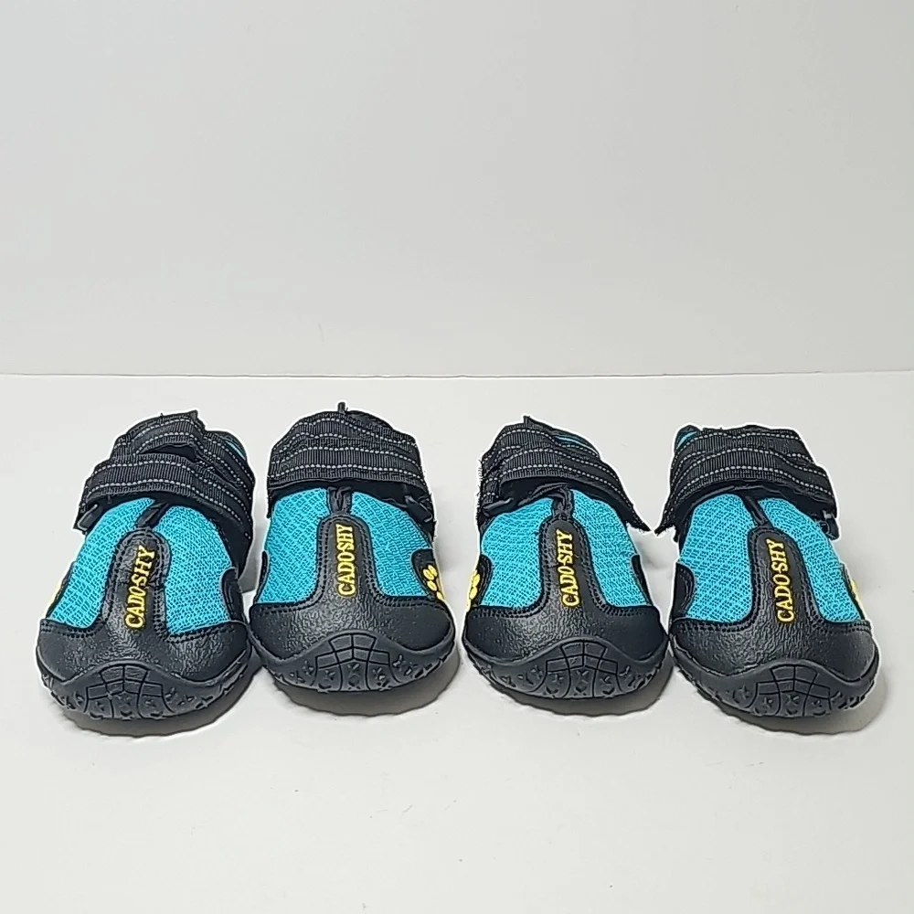 Cado-Shy Dog Shoes Snow Boots Waterproof Reflective Straps Hook-and-loop 6